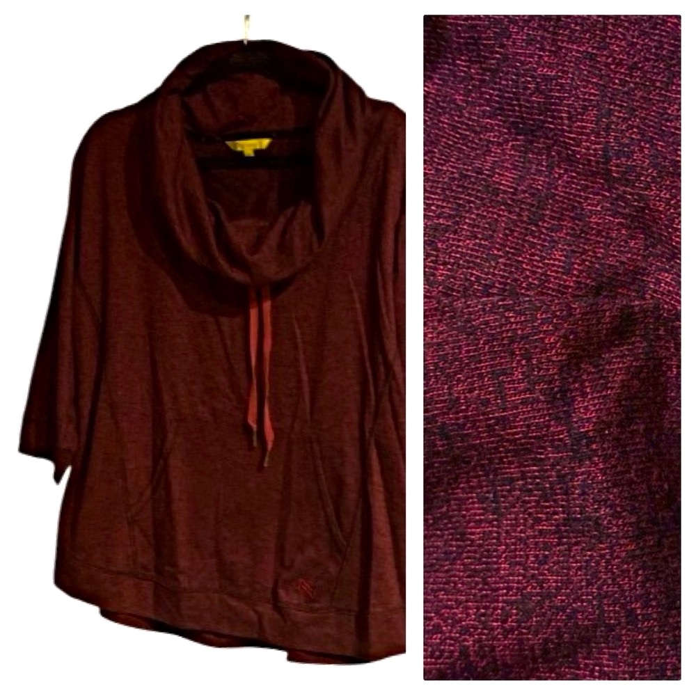 NOLA Adjustable Cowl Neck Top!!! Plus Size 2X